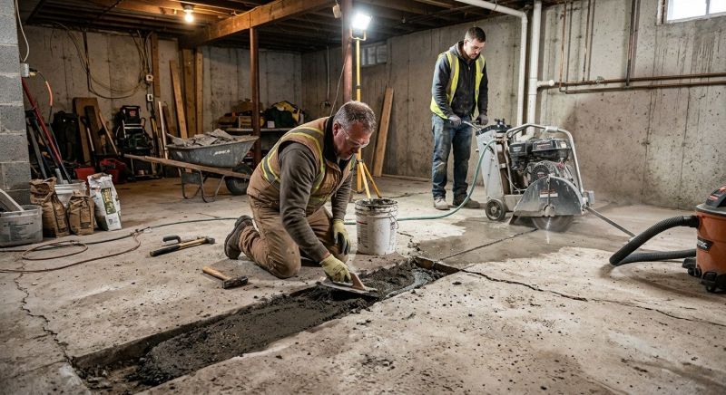 Slab Foundation Repair in Flemington, NJ