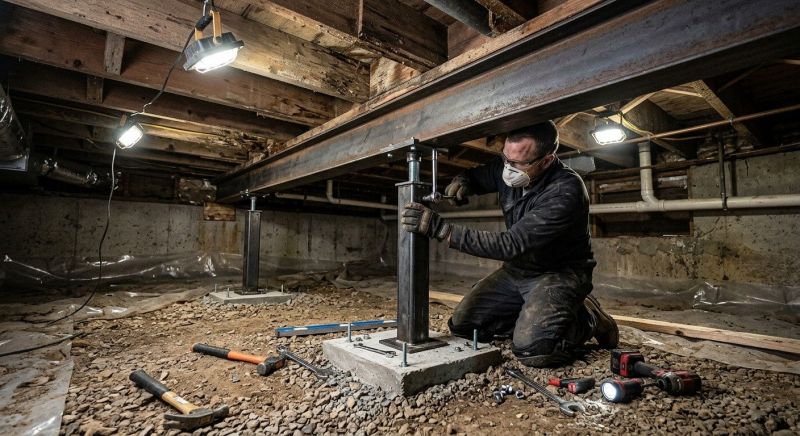 Slab Foundation Repair in Flemington, NJ