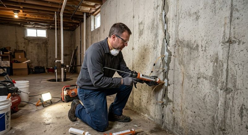 Structural Crack Repair in Flemington, NJ