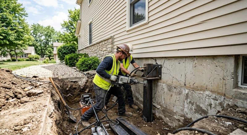 Structural Foundation Repair in Bedminster, NJ