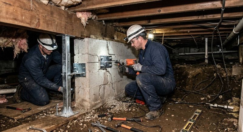 Structural Foundation Repair in Doylestown, PA
