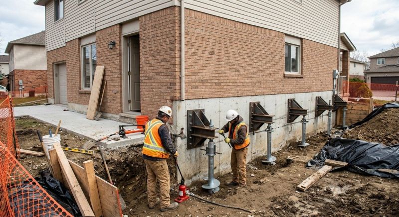 Structural Foundation Repair in Pittstown, NJ