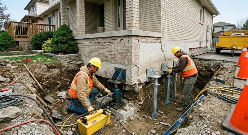 Structural Foundation Repair in Stewartsville, NJ
