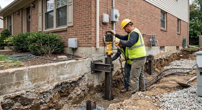 Structural Foundation Repair in Warminster, PA