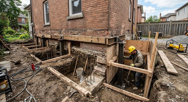 Underpinning Repair in Flemington, NJ